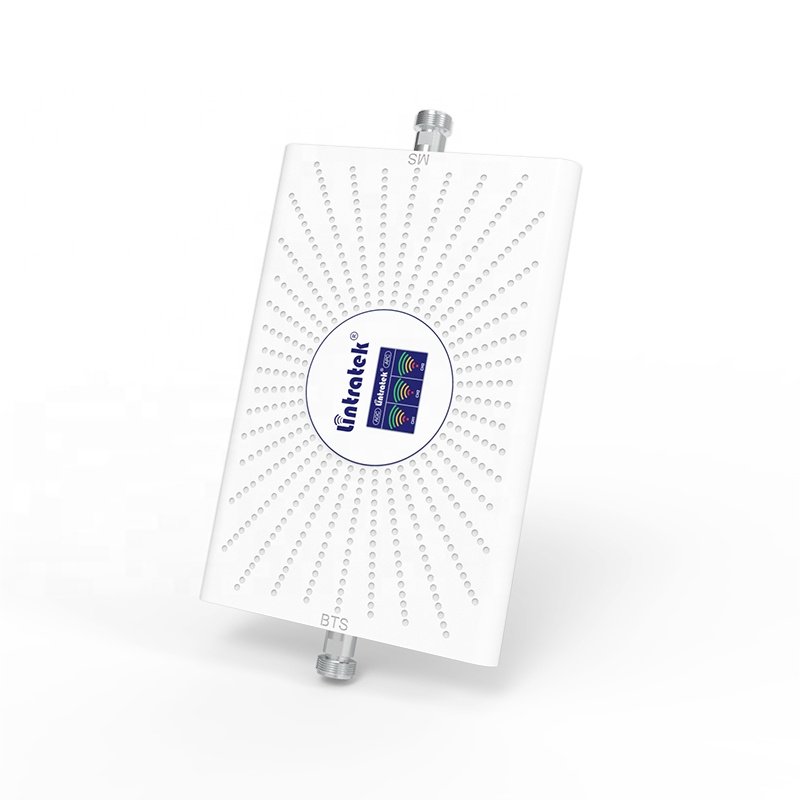 Lintratek New 70dB ALC B8/ B3/ B1 900/1800/2100 mhz 2G/3G/4G/LTE Amplifier Tri Band Signal Repeater Network Booster